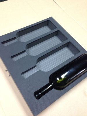 红酒内衬海绵包装盒与EVA雕刻防震包装盒 永兴鑫制品的高端酒品保护方案
